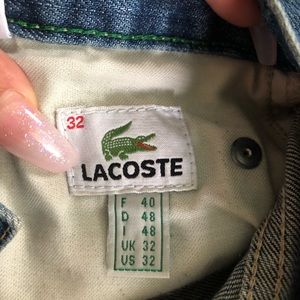 lacoste women jeans